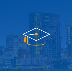 Graduation cap icon.