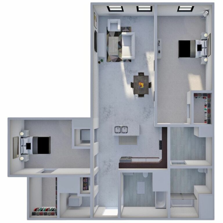 2 Bedroom Style F