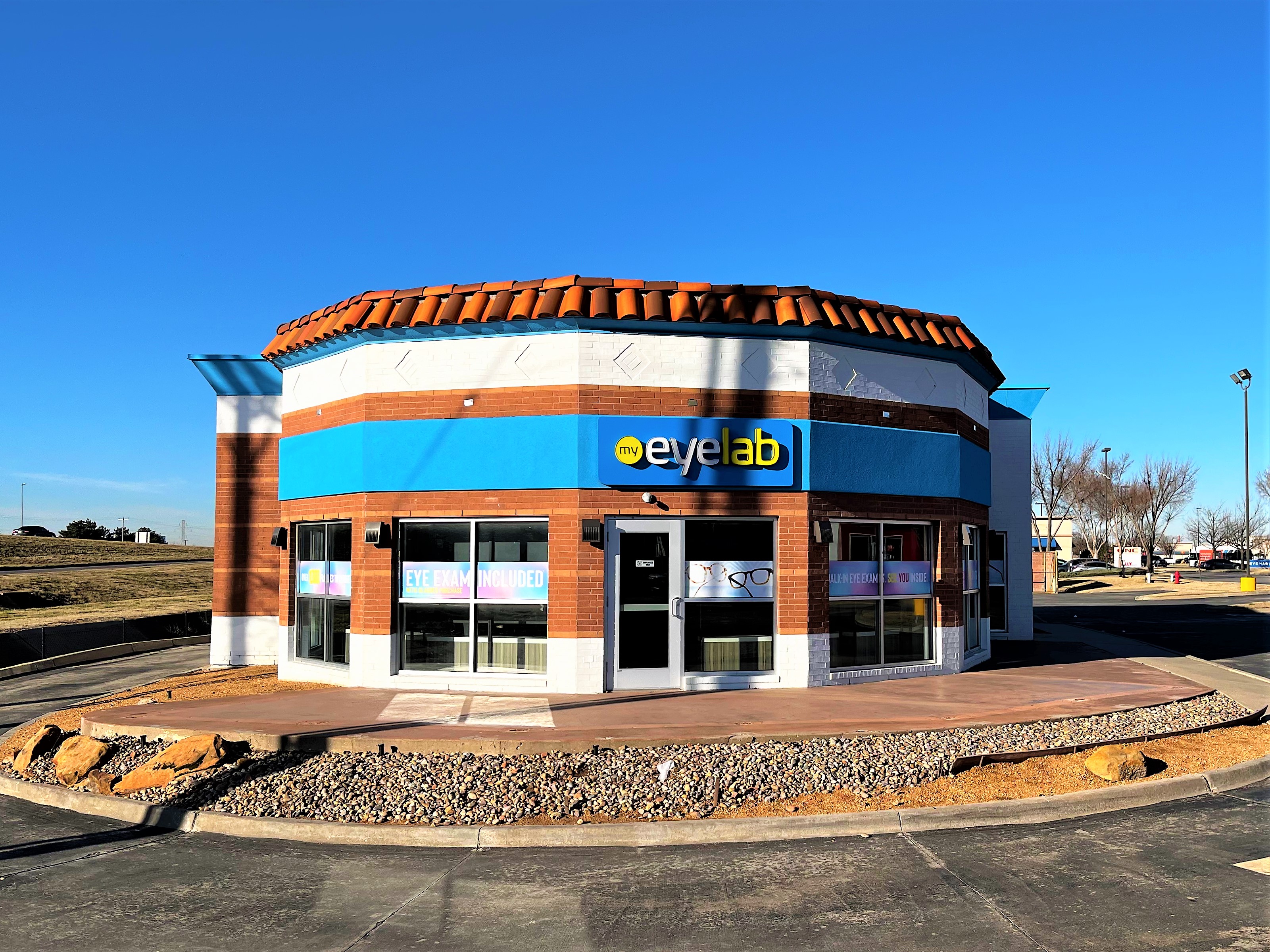 Storefront at My Eyelab optical store in Oklahoma City, OK 73128