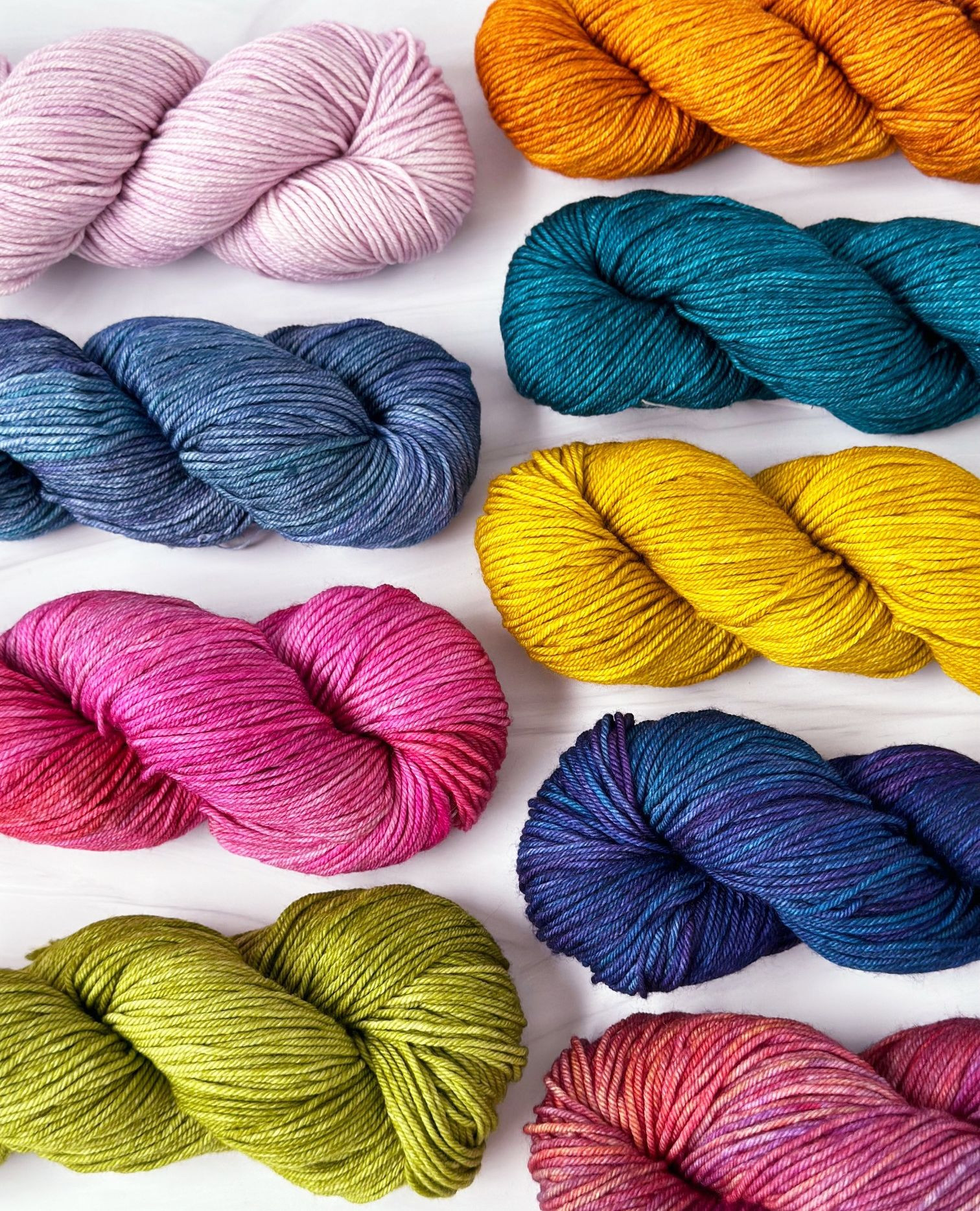 Malabrigo Rios is restocked!

Soft and strong, this 4-ply worsted weight yarn is a buttery soft 100% Merino that's also washable, making it a colorful choice for one-of-a-kind garments, durable accessories, and keepsake blankets for adults, kids, and babies!

Rios is kettle-dyed in a vivid rainbow of semi-solid tonal and watercolor-like variegated colorways. You'll have a hard time picking your favorite shade!

Malabrigo is an all-time favorite among knitters! What do you love to knit with Malabrigo? Tell us in the comments!