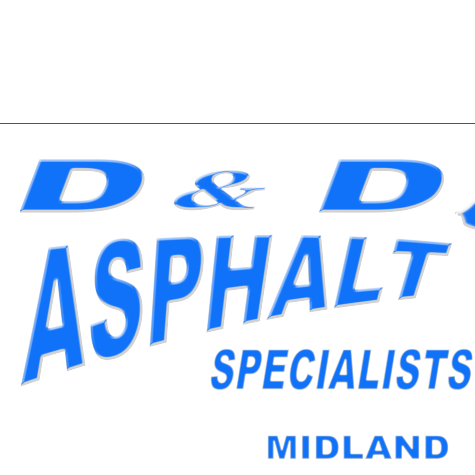 D & D Asphalt Specialists Logo