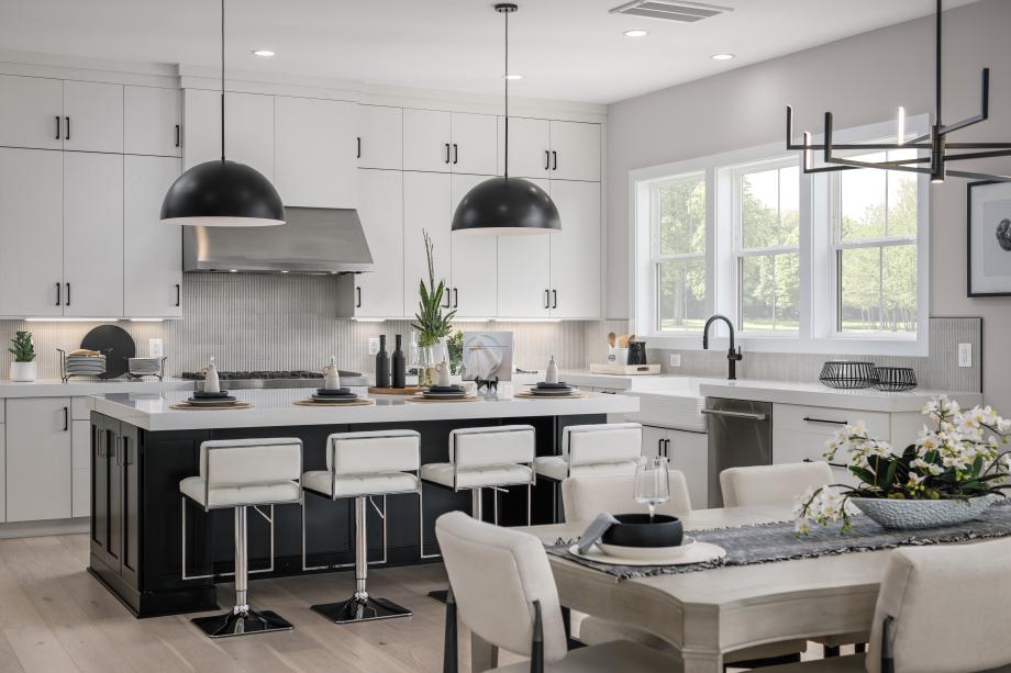 Gourmet kitchens with beautiful designer finishes