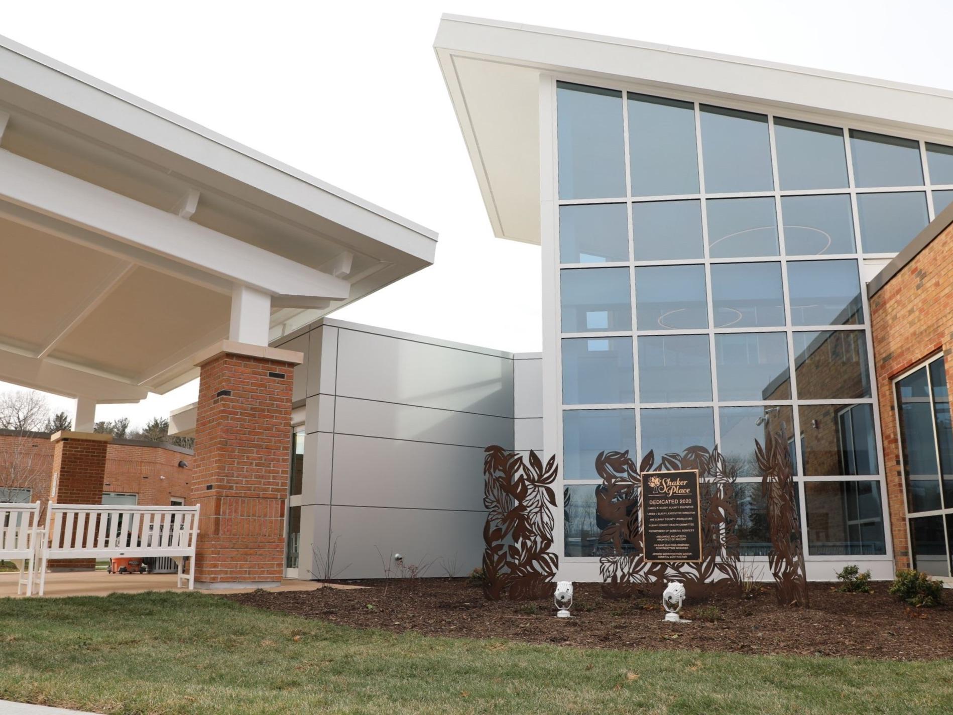 Shaker Place Rehabilitation and Nursing Center Entrance