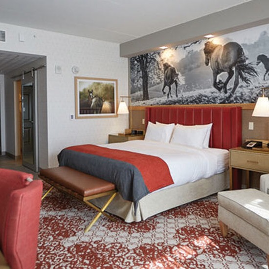 King Hotel Room