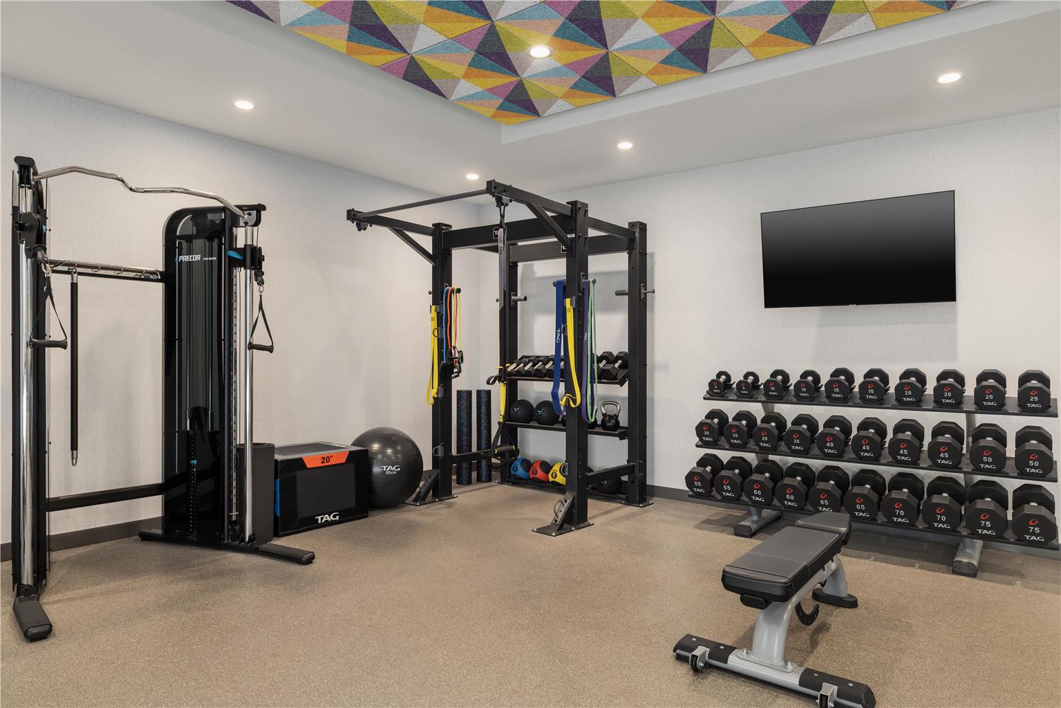 Health club fitness center gym
