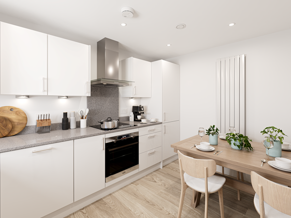 Orbit Homes at Hakewill Mews - Kitchen & Dining Area