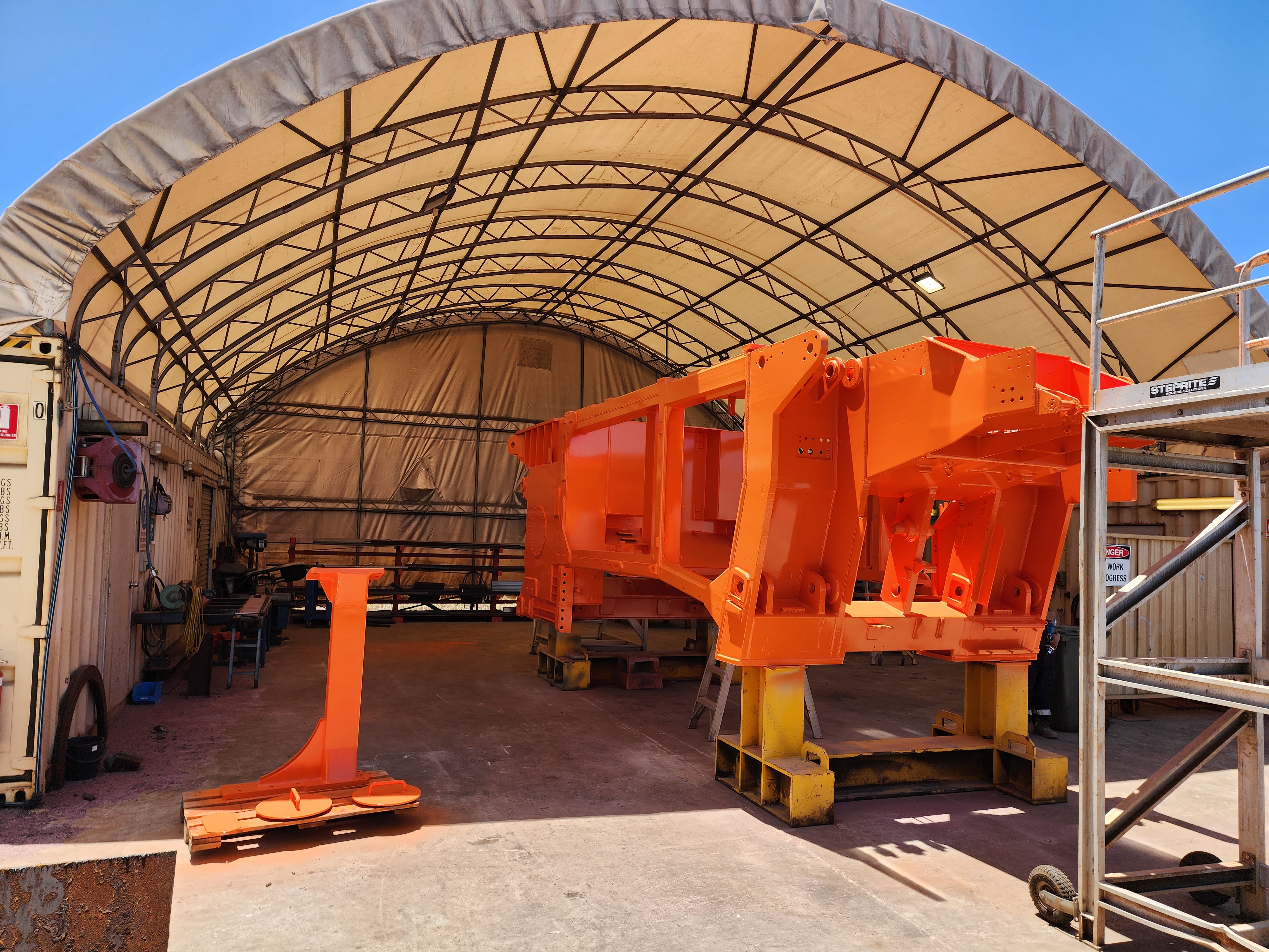 Images Mobile Sandblasting and Spray Painting