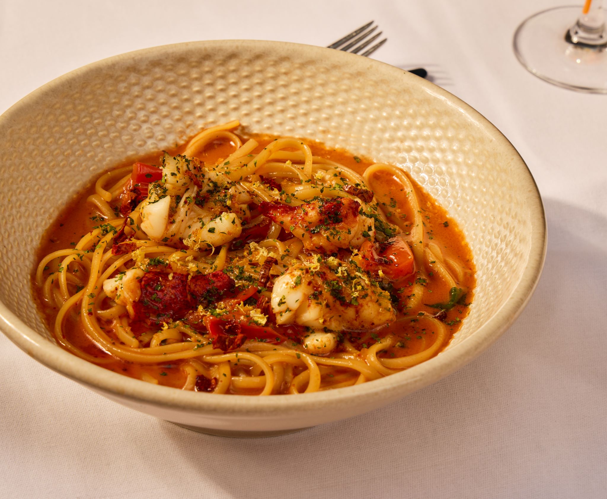 Whitcomb's - Buttered Lobster Linguine