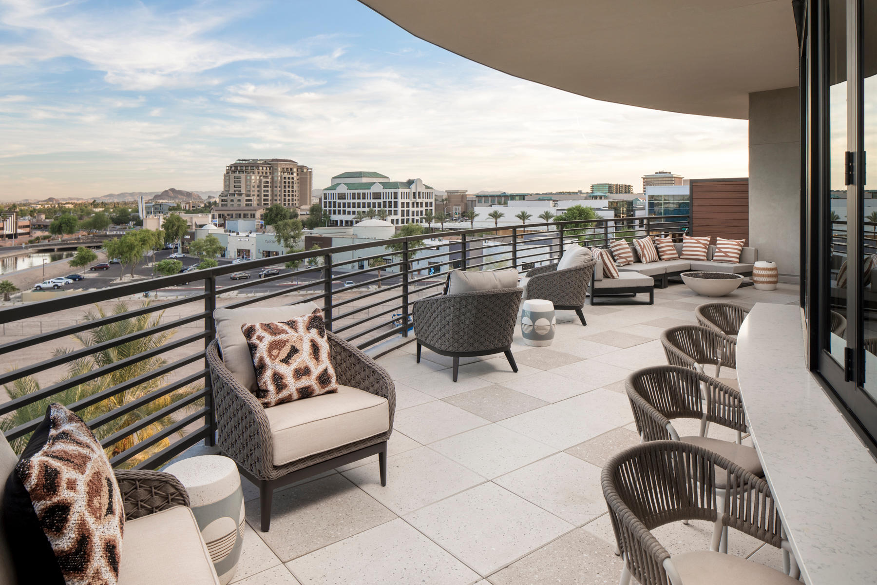 Community Balcony Seat at Sentral Old Town