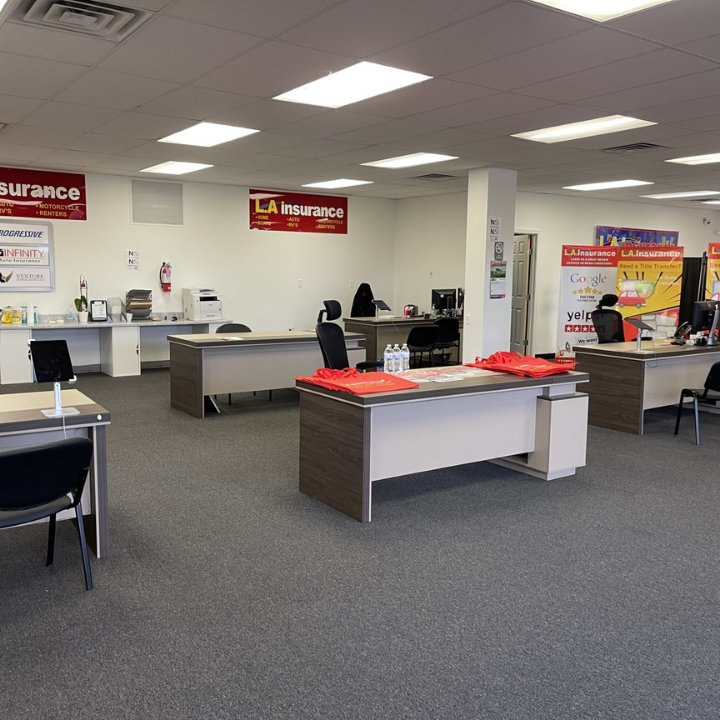 Interior of the L.A. Insurance Agency located at 4018 Fairmont Pkwy in TX