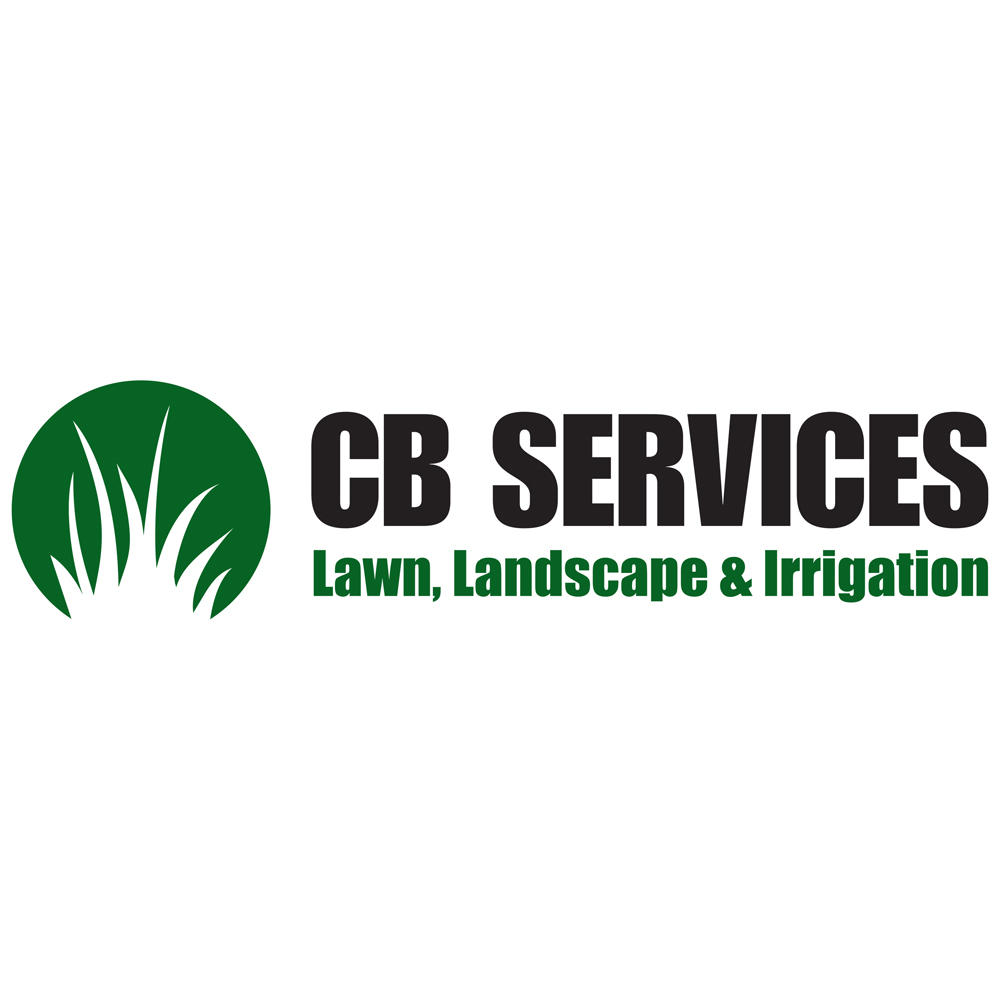 CB Services Lawn, Landscape & Irrigation Logo