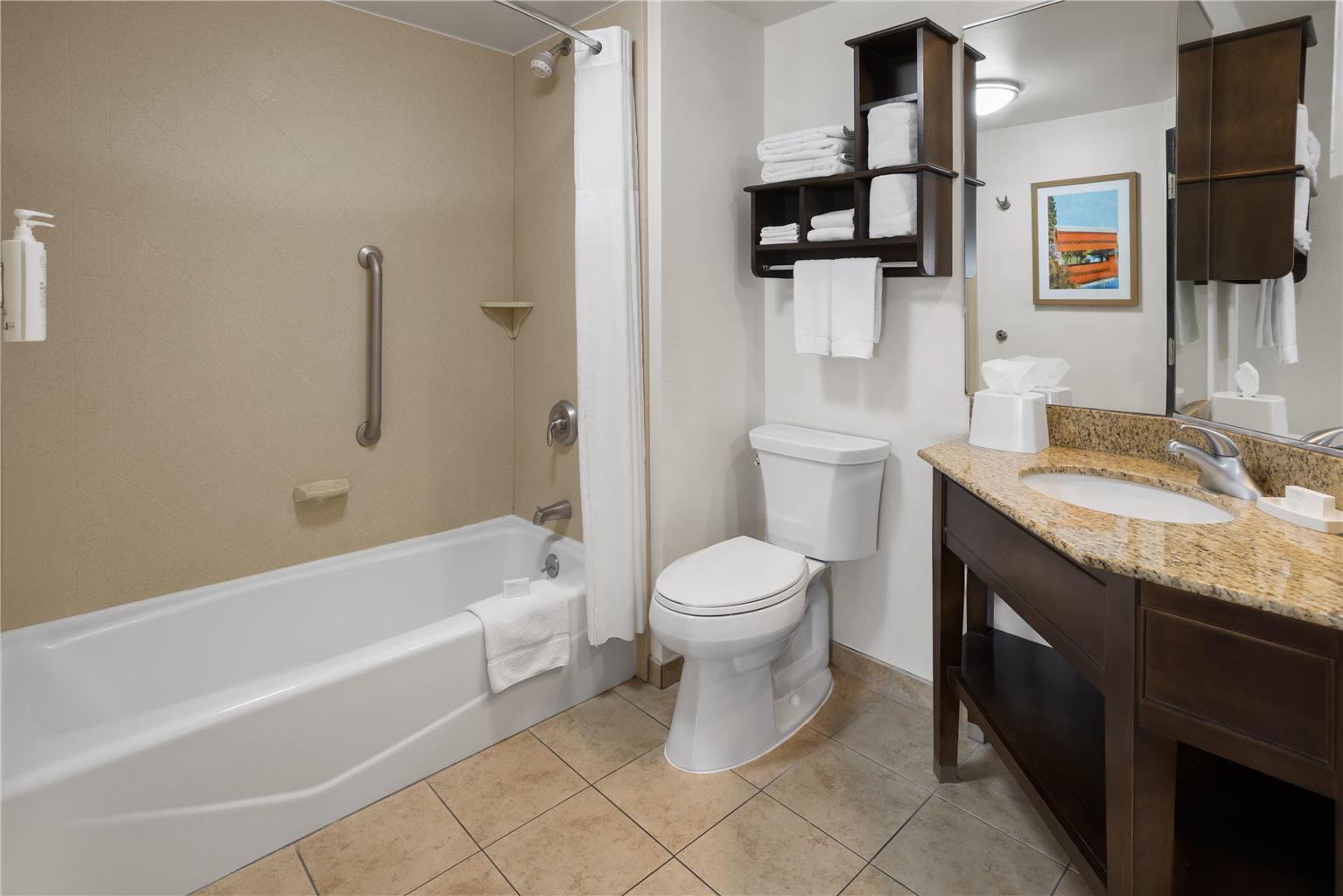 Guest room bath 