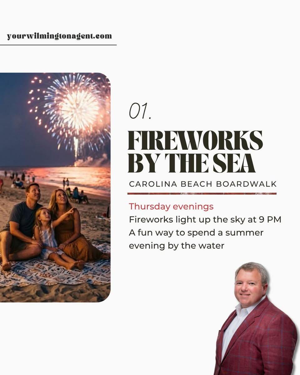 There is no shortage of things to do around Wilmington this June. From beach fireworks to live music and weekend markets, it is a great time to enjoy everything happening around town. We love seeing Wilmington come alive this time of year.
