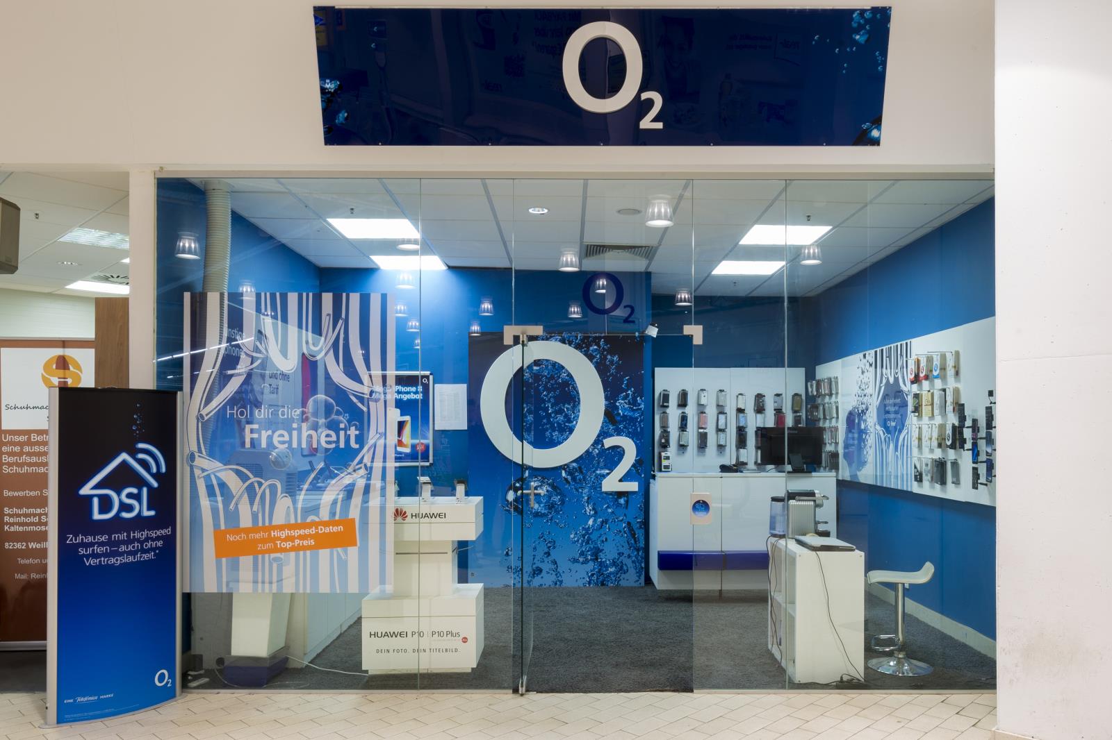 o2 Shop, Kaltenmoserstr. 28 in Weilheim in Oberbayern