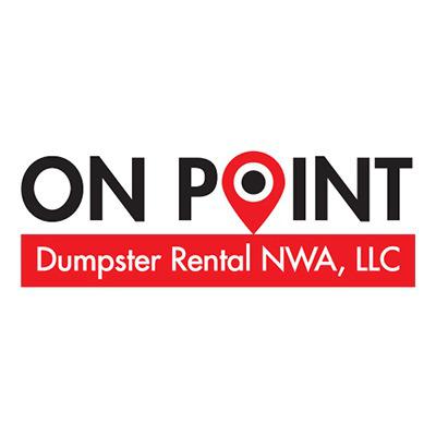 On Point Dumpster Rental NWA Logo