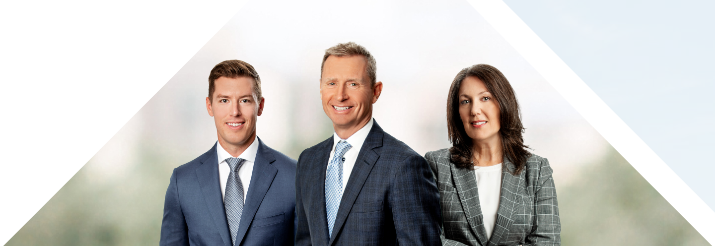 Portraits of Hudson, Terry, and Krista.