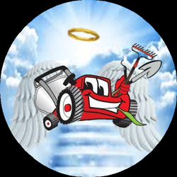 Heavenly Lawn Care Service Logo