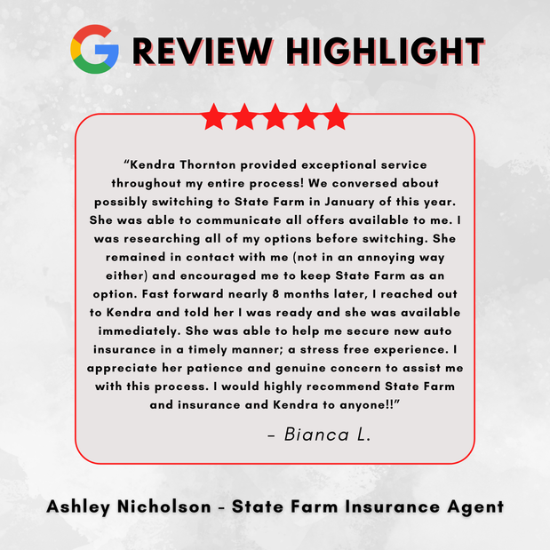 Images Ashley Nicholson - State Farm Insurance Agent