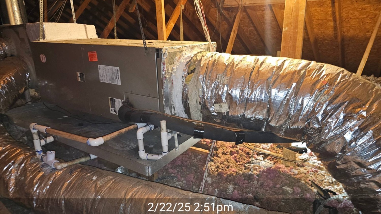return duct sealed