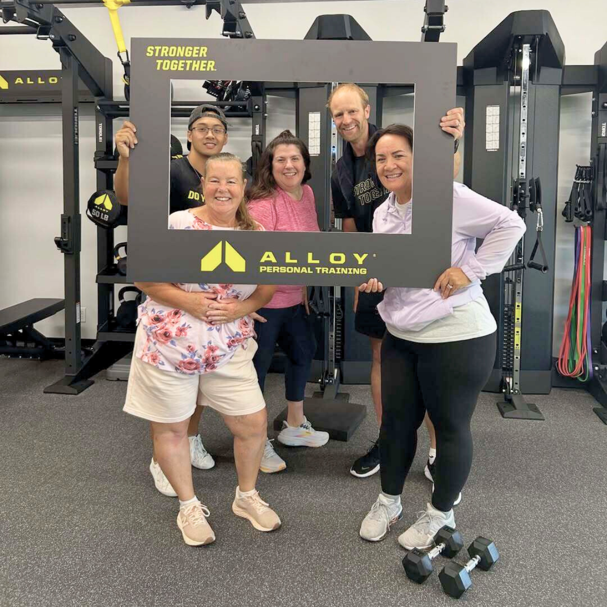 Small Group Personal Training in Concord, CA | Coaching Without the Chaos

Looking for small group training in Concord that offers real coaching &mdash; not crowded fitness classes?

At Alloy Personal Training Concord, our small group personal training sessions are capped to ensure individualized attention while still creating a motivating, supportive environment. This isn&rsquo;t a typical group workout class where everyone does the same routine.

Each member follows a personalized strength training plan built around their goals, mobility, and experience level. Our coaches provide real-time form correction, structured progression, and built-in accountability.

If you&rsquo;ve tried large group fitness classes and felt overlooked, small group training offers the perfect balance of personalization and community.

Schedule your Starting Point Session today and discover how structured small group strength training can help you build strength safely and consistently.