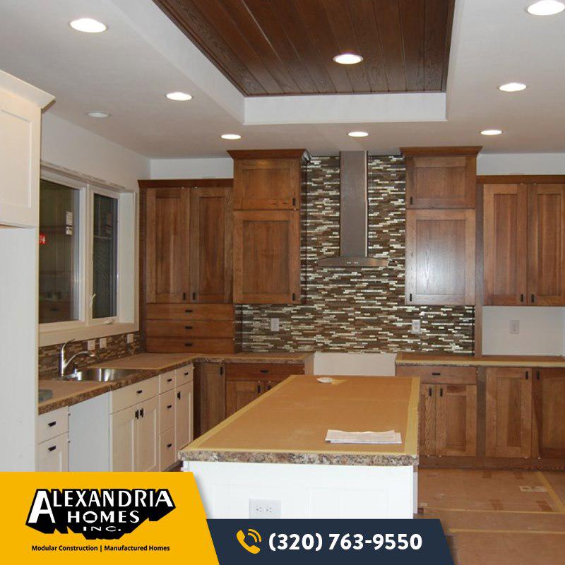 At Alexandria Homes Inc. you can customize the interior of your home any way you would like.