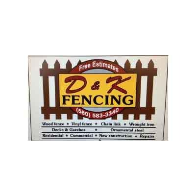 D and K Fencing Logo