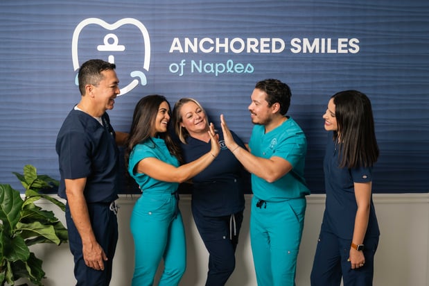 Images Anchored Smiles of Naples