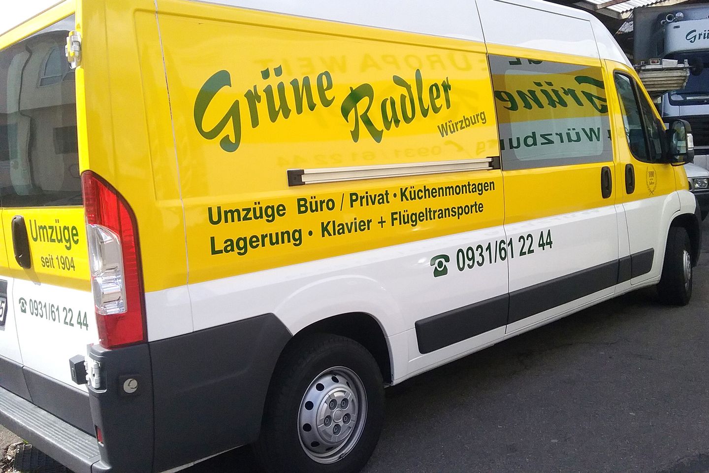 Grüne Radler GmbH Möbelspedition, Tiefe Gasse 20 in Würzburg