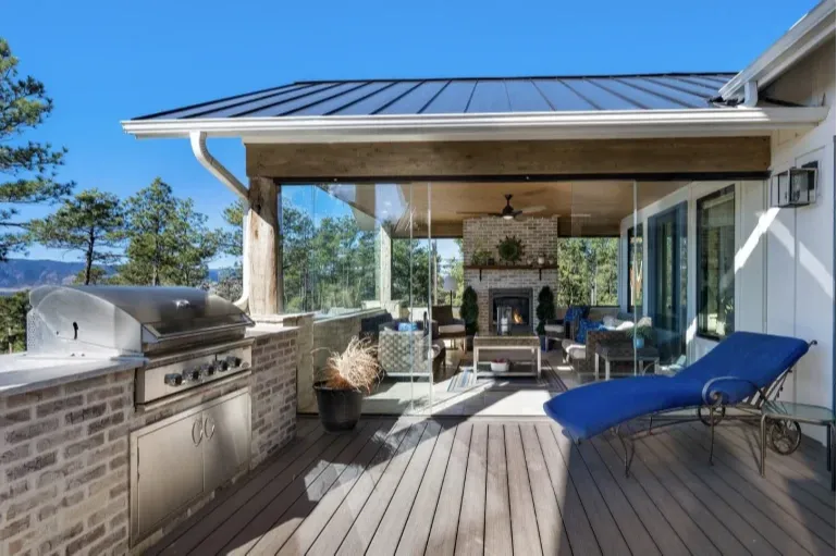 Make outdoor entertaining easier with a custom outdoor kitchen built around the way you cook, host,  