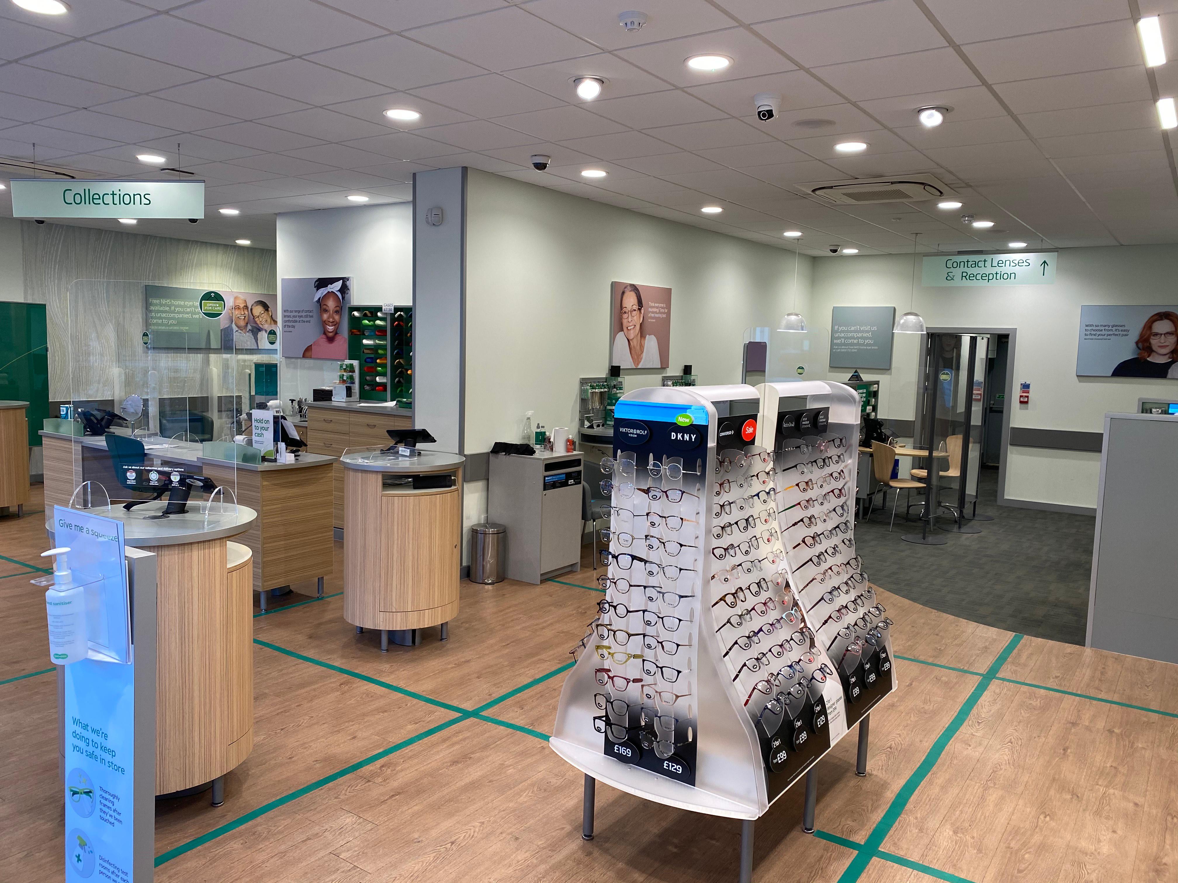 Specsavers Camberley interior Specsavers Opticians and Audiologists - Camberley Camberley 01276 677686