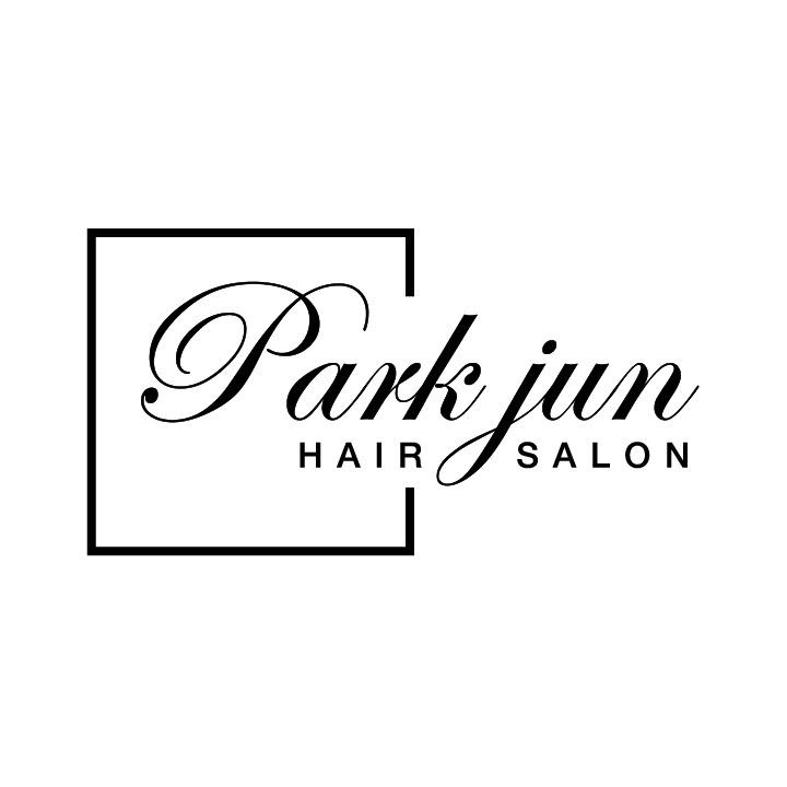Park Jun Korean Hair Salon Straight Perm Color Wedding Logo