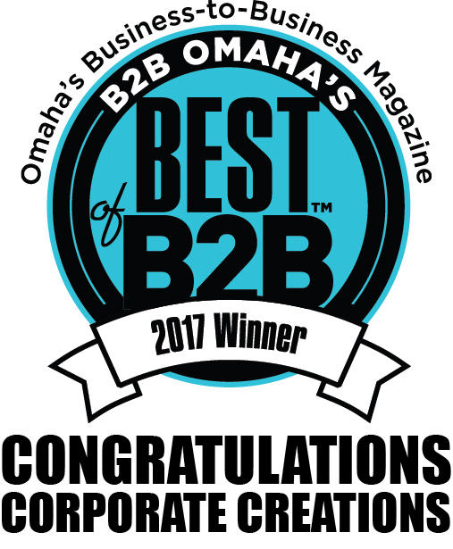 2017 Promotional Product Distributor Business to Business Omaha winner