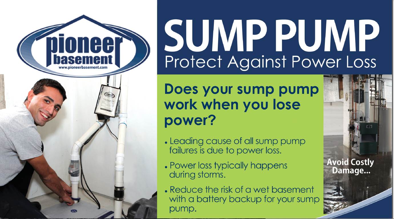 Sump Pump Back Up Protection
