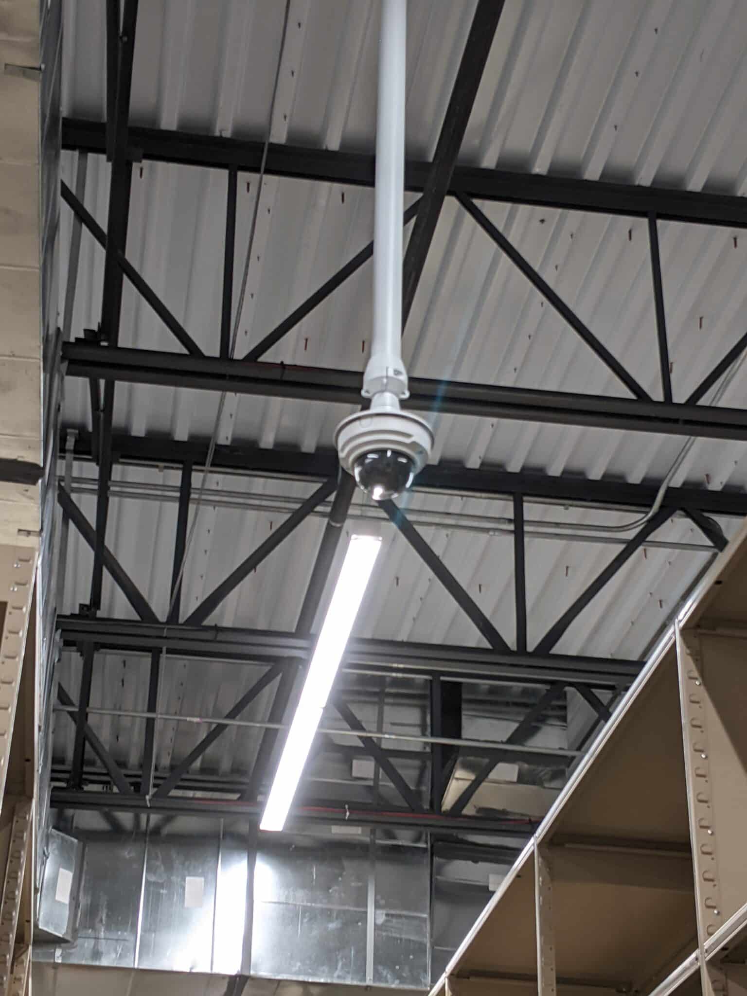 Security camera system installation