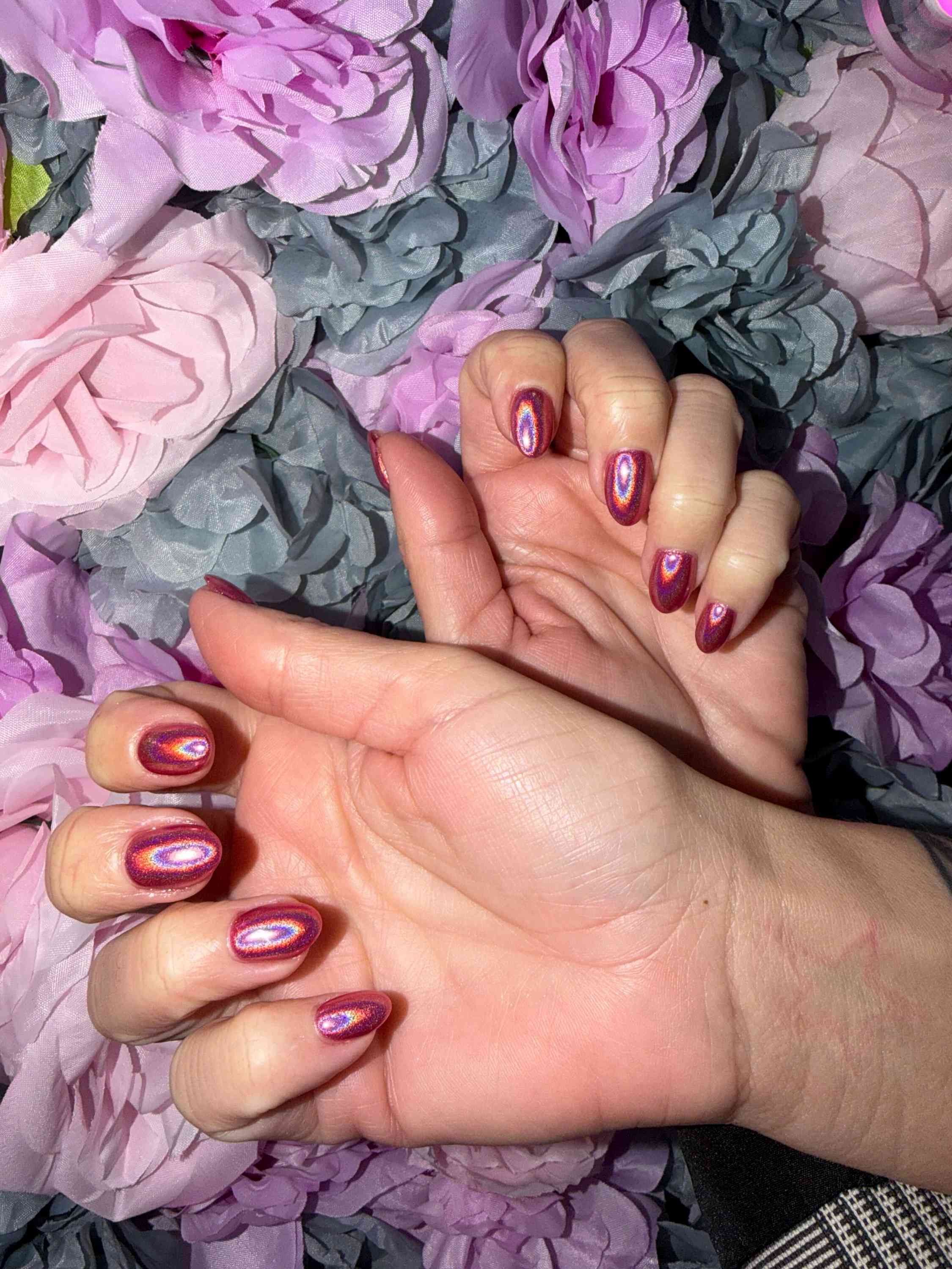 BIAB Nails done here.  Also, we do SNS dip, gel full set, Gel-X, gel nails, builder gel and mani pedi