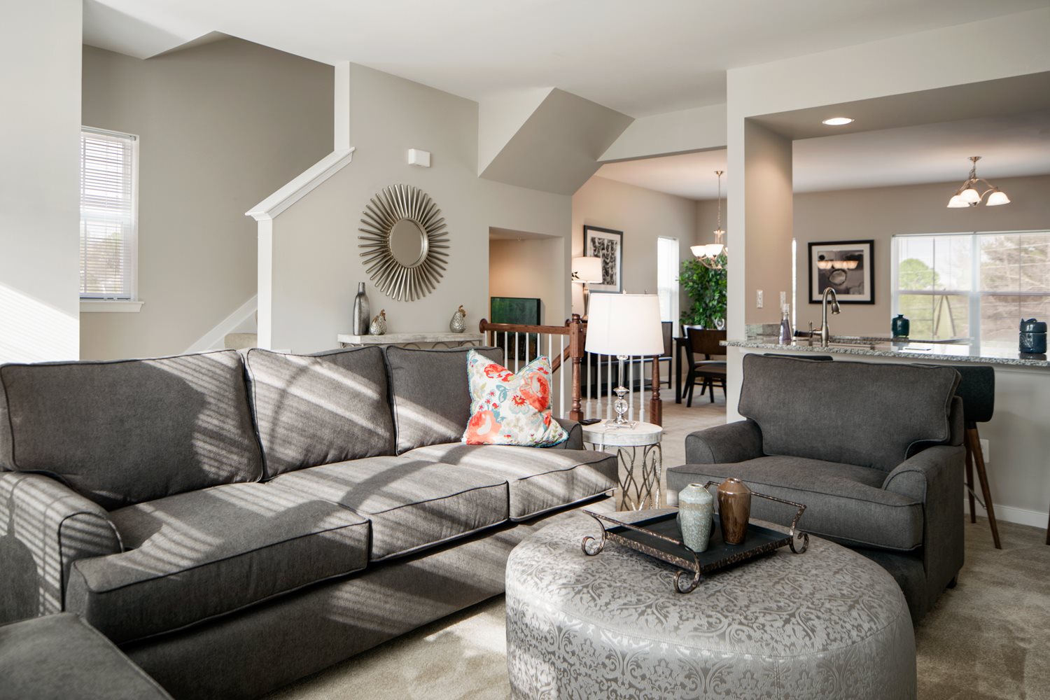 Living Area at Townes at Pine Orchard Apartments Townes at Pine Orchard Ellicott City (844)484-3557