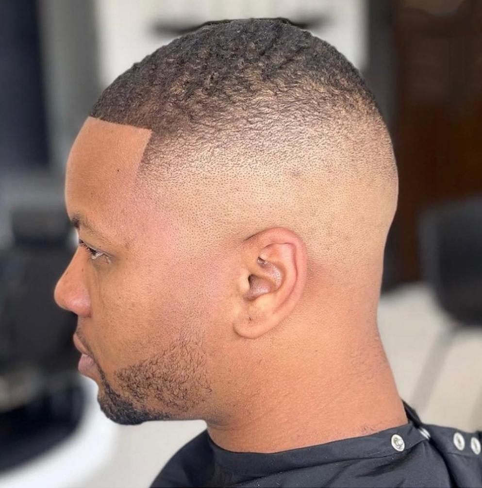 High Skin Fade Haircut with Lineup