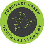 Purchase Green Artificial Grass North Las Vegas Logo