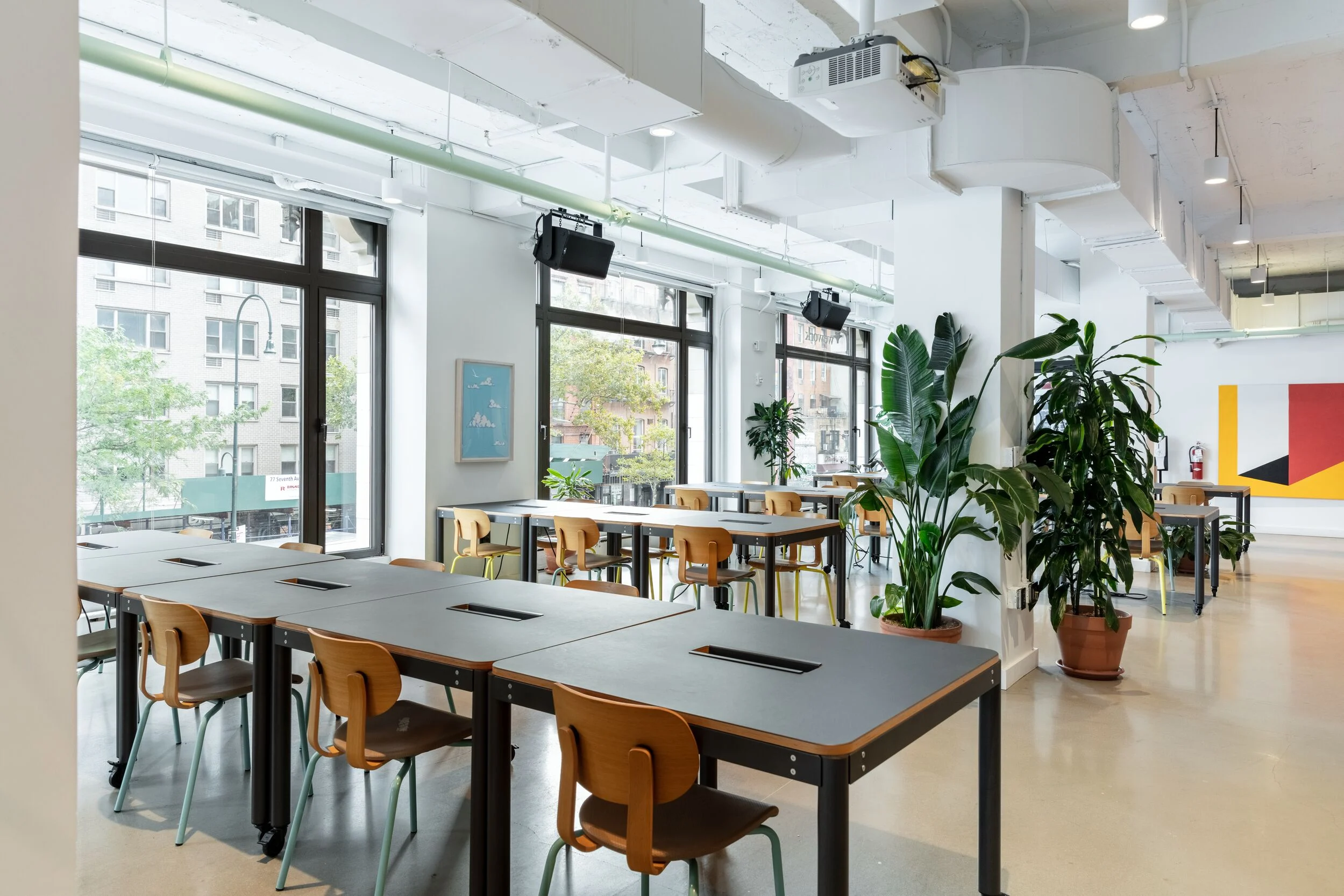 Hot Desk area