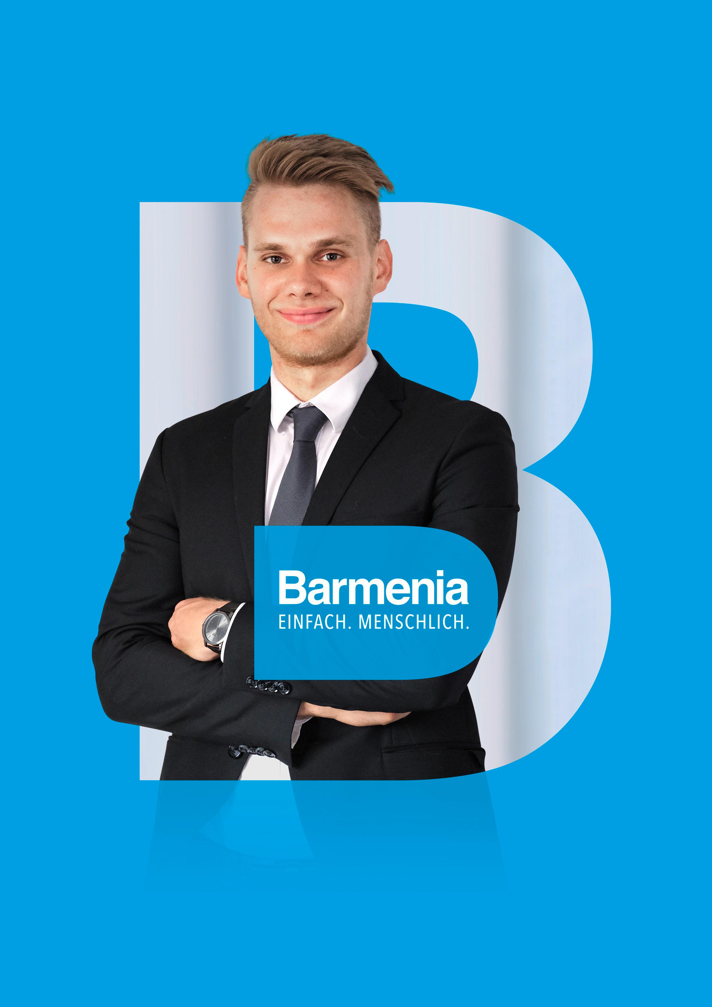 Leonard Blömer. Ihr Ansprechpartner für die Barmenia Versicherung in Neumünster.