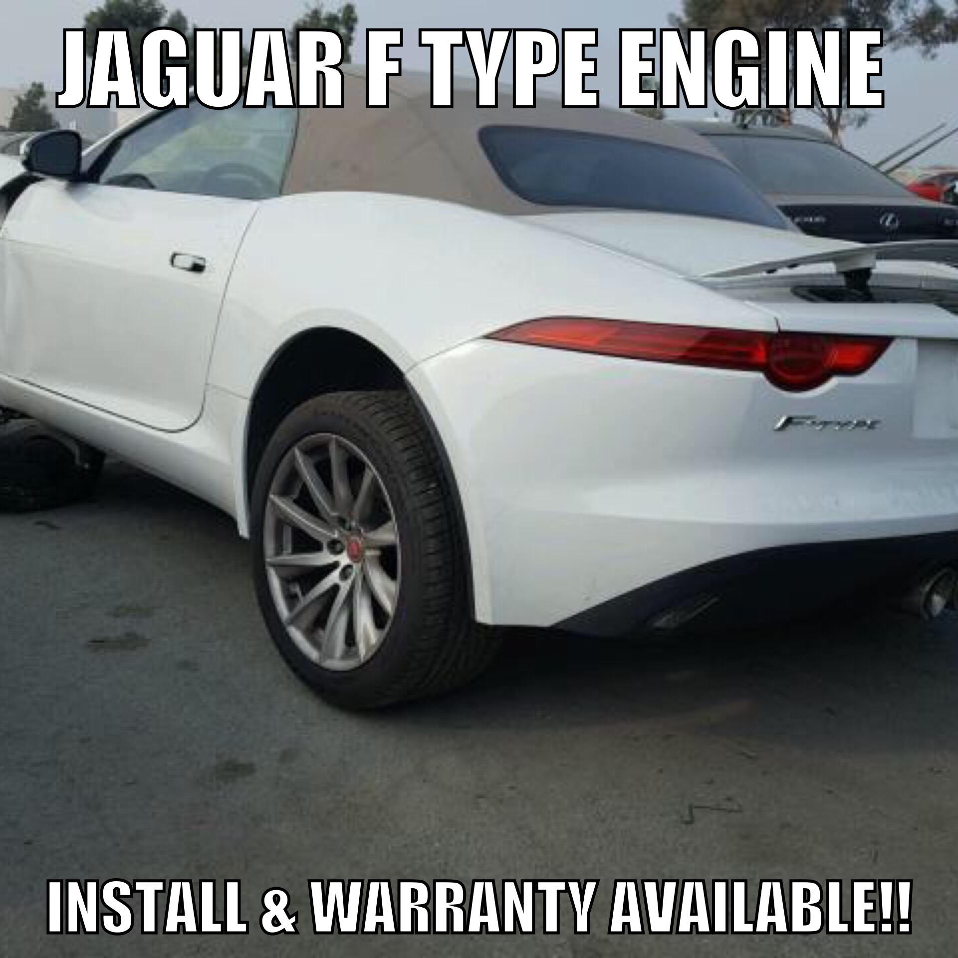 Jaguar F Type Engine