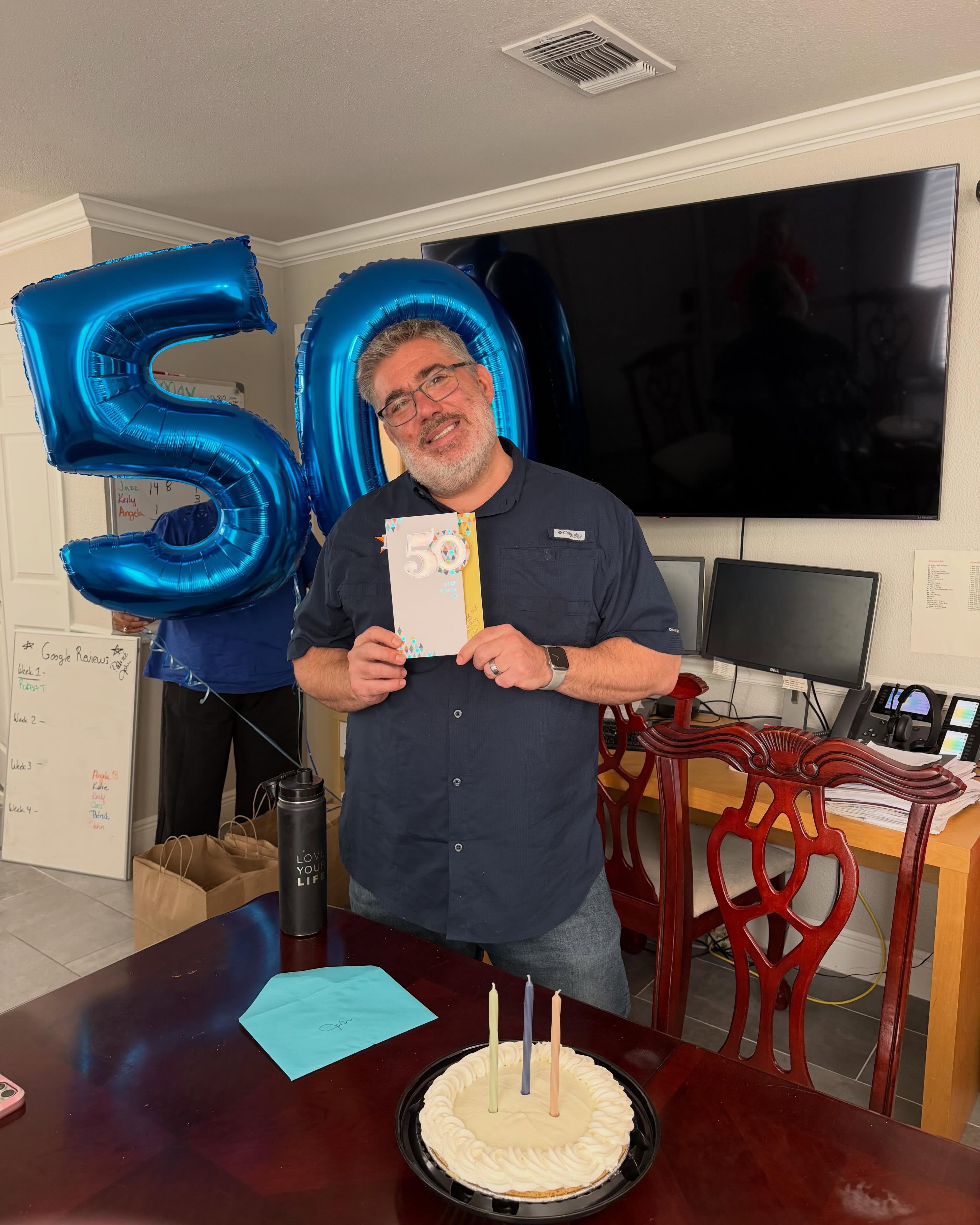 Help us wish John a Happy Birthday today. We are so grateful for everything he does to keep the office running smoothly and support our team every day. We hope your day is filled with lots of laughs, good memories, and plenty of celebration.