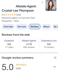 Images Crystal-Lee Thompson: Allstate Insurance