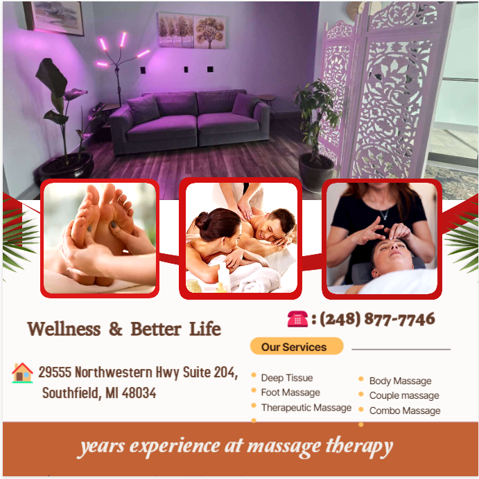 Massage is becoming more popular as people now understand the
benefits of a regular massage session to their health and well-being.
Here at Hong Tai Massage we love being a part of helping
taking part in peoples wellness and a better life.
