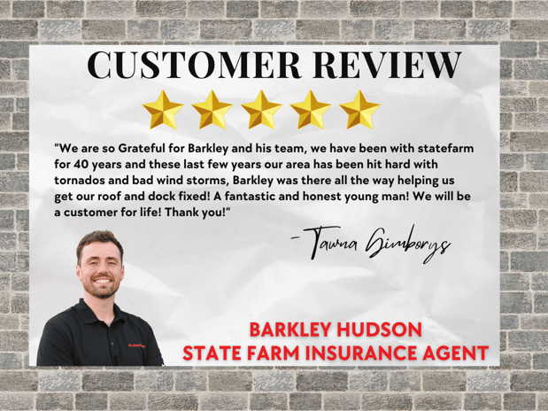 Images Barkley Hudson - State Farm Insurance Agent