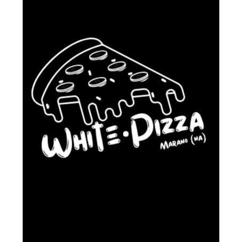 White Pizza Logo