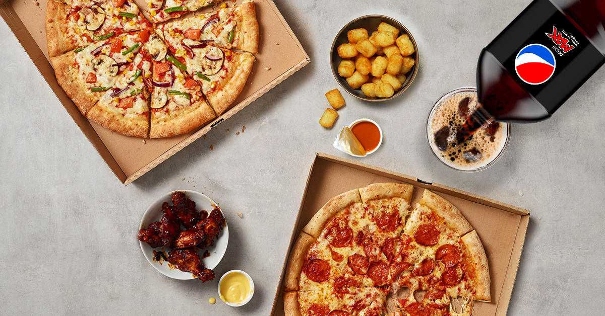Papa Johns Big Match Bundle - two large pizzas, two classic sides and a large drink Papa Johns Pizza Bicester 01869 242422
