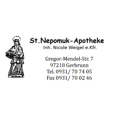 St. Nepomuk-Apotheke Nicole Weigel e.Kfr. in Gerbrunn - Logo