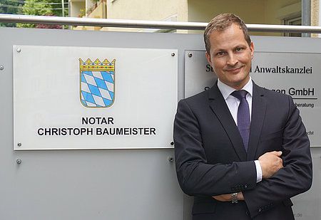 Notar Baumeister Christoph, Residenzstr. 19/20 in München