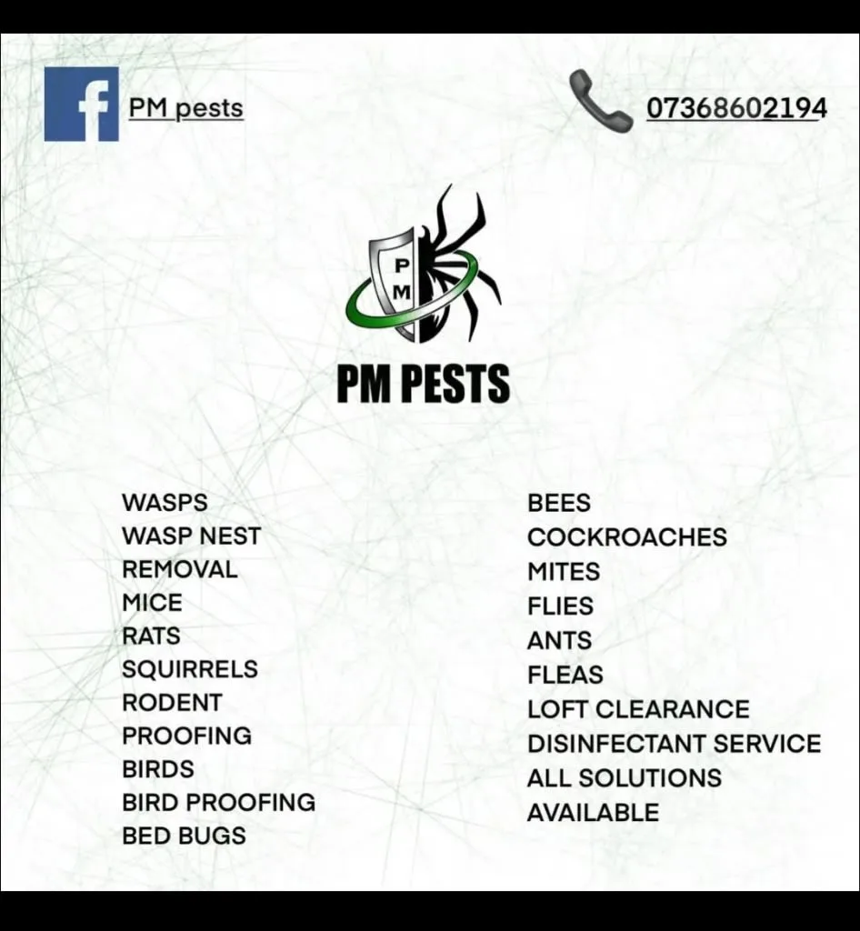 PRC Facilities & Pest Control Kidderminster 07368 602194